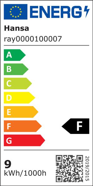 Étiquette énergétique 724688
